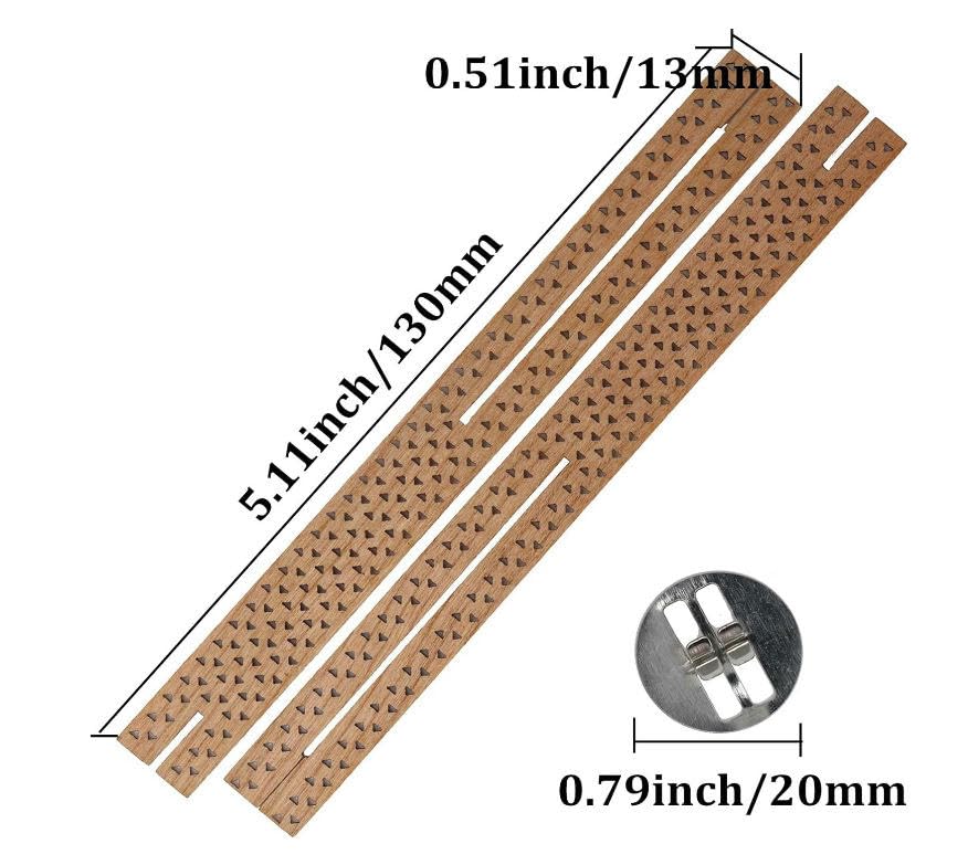 13 x 130 mm 10/20 zestawów krzyżowych duże drewniane knoty do produkcji świec z metalowym uchwytem na knoty, bezdymne świece sojowe, knoty, trzeszczący drewniany knot