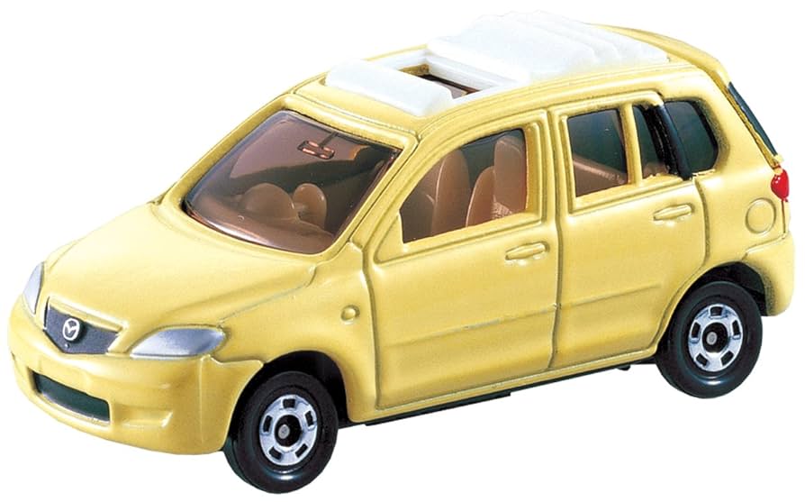 ☆非売品☆ マツダ デミオ　1/43 マツダ 特注 モデルカー マツダ 【旧番】トミカ086 デミオ 初回特別カラー (オレンジ