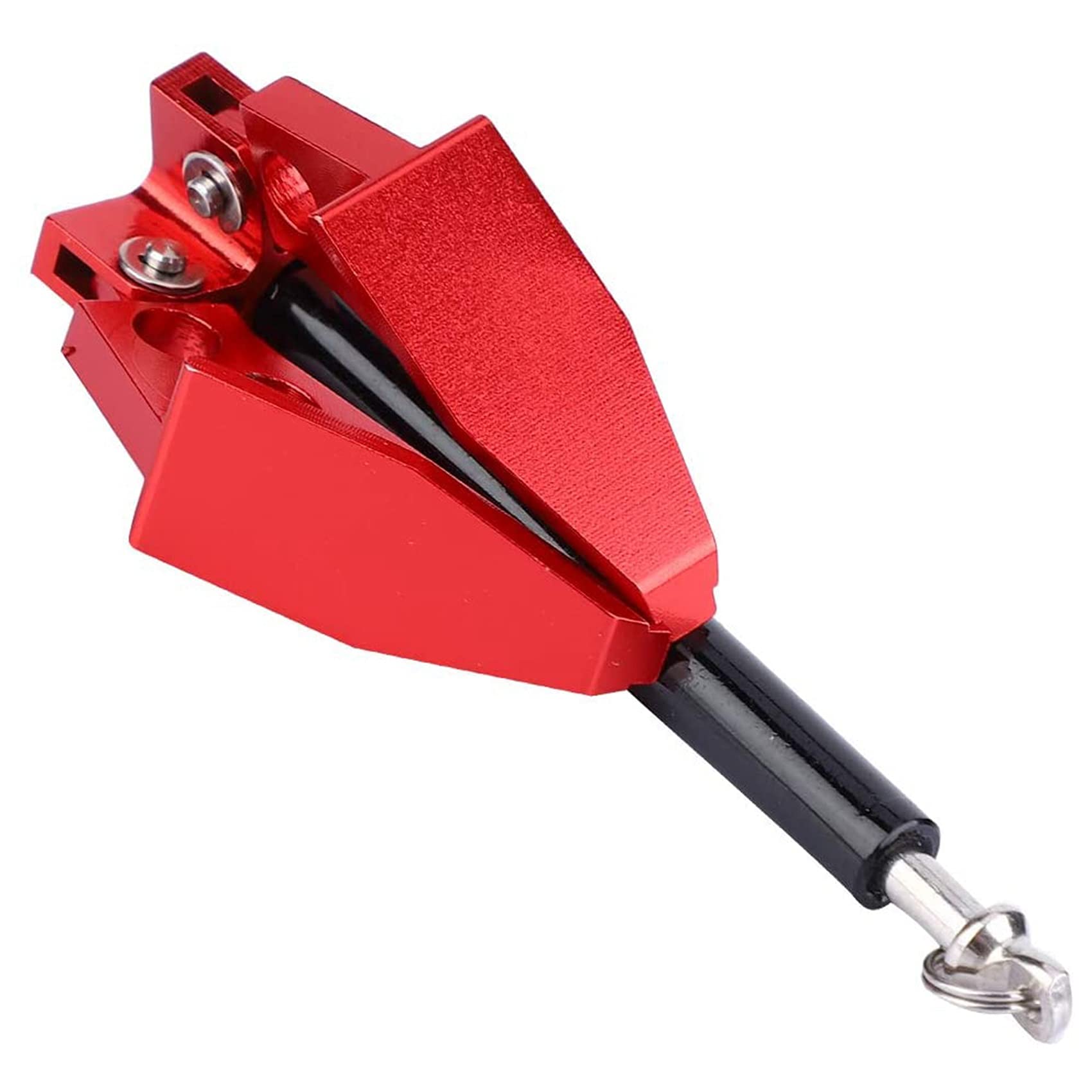 Ancoraggio per argano auto telescopico universale in metallo, ancoraggio per verricello pieghevole, per ciniglia auto con 1/10, TRX4 SCX10 D90 CC01