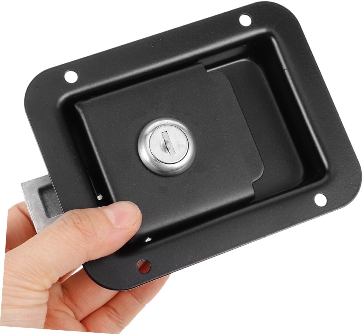 Gadpiparty 4pcs Rv Door Lock Replacement Interior Panel Locks for Trailer Camper Rv Luggage Door Slam Latch Storage