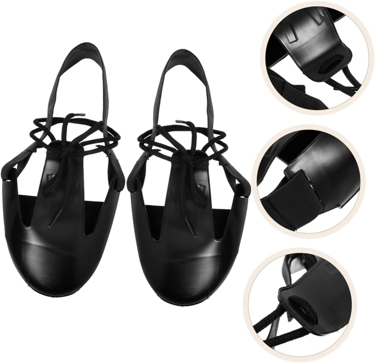 2 Pairs Steel Toe Shoe Covers for Men Women Safety Overshoes Toe Cap Non-slip Reusable Industrial Construction Workshop
