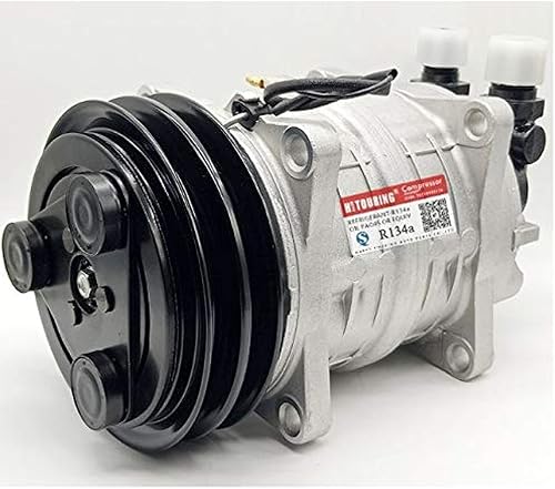 Miniatura 2 de SAE-J639 20-45011 2521152 435-55011 488-45011 10045011 58621 Z0006347A Compresor AC para TM15 RV Freightliner FC70 FS65 FL50