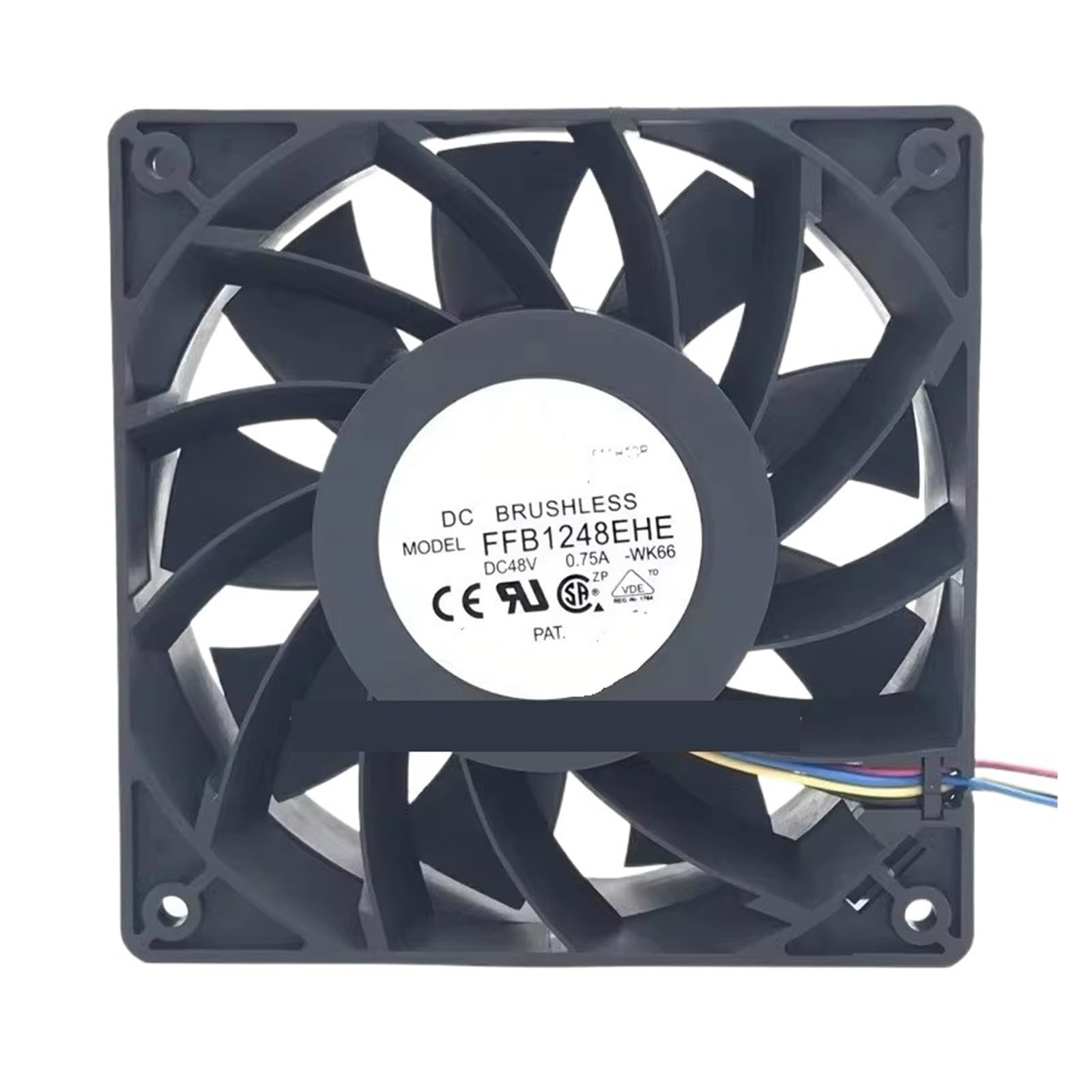 GJEXXPTST 48V 120 * 38MM 12CM 0.75A FFC1248DE 4-Wire Cooling Fan