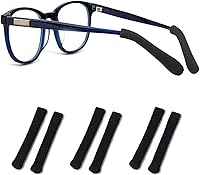 Yauende Soft Knitting Cotton Glasses Ear Cushions - Non-Slip Temple Tips Sleeves for All-Day Comfort & Stability