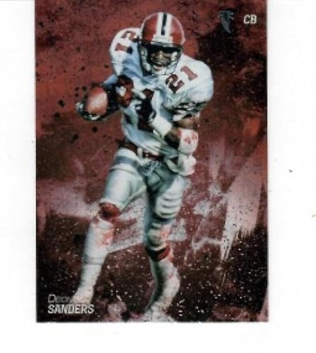 2014 Topps Fire Flame Foil #23 Deion Sanders Atlanta