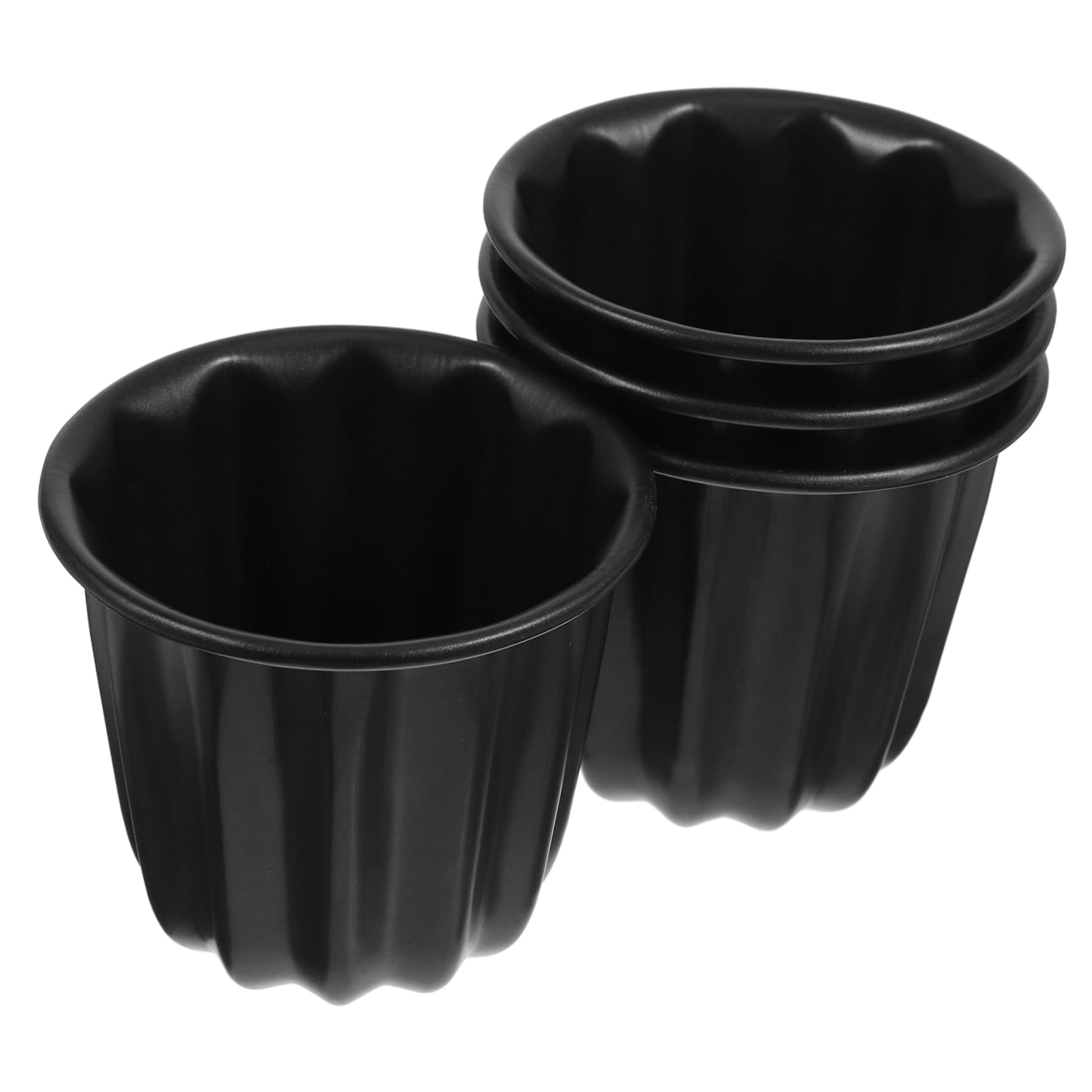 COLLBATH Lot De 2 Moules À Cannelle En Métal Pour Gâteaux Puddings Muffins Et Gelées (4 Pièces X 2)
