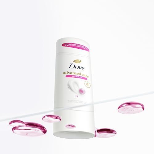 Image of Dove Advanced Care Antiperspirant Deodorant Stick Beauty Finish for Helping Repair Skin Barrier After Shaving, with 72-Hour Sweat & Odor Protection, 2.6 oz