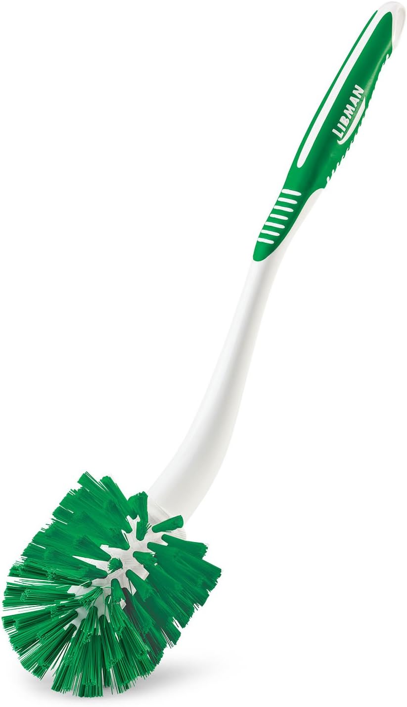 Libman Commercial 34 Round Bowl Brush and Open Caddy