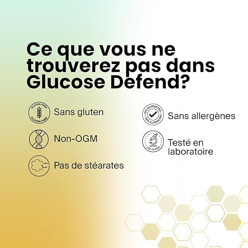 Miniatura 4 de Glucose Defiende con Berberina, Ácido Alfa-Lipoico, CinSulin Cinnamon, Crominex 3+, Extracto de Momordica Charantia, Vanadio - 60 cápsulas veganas