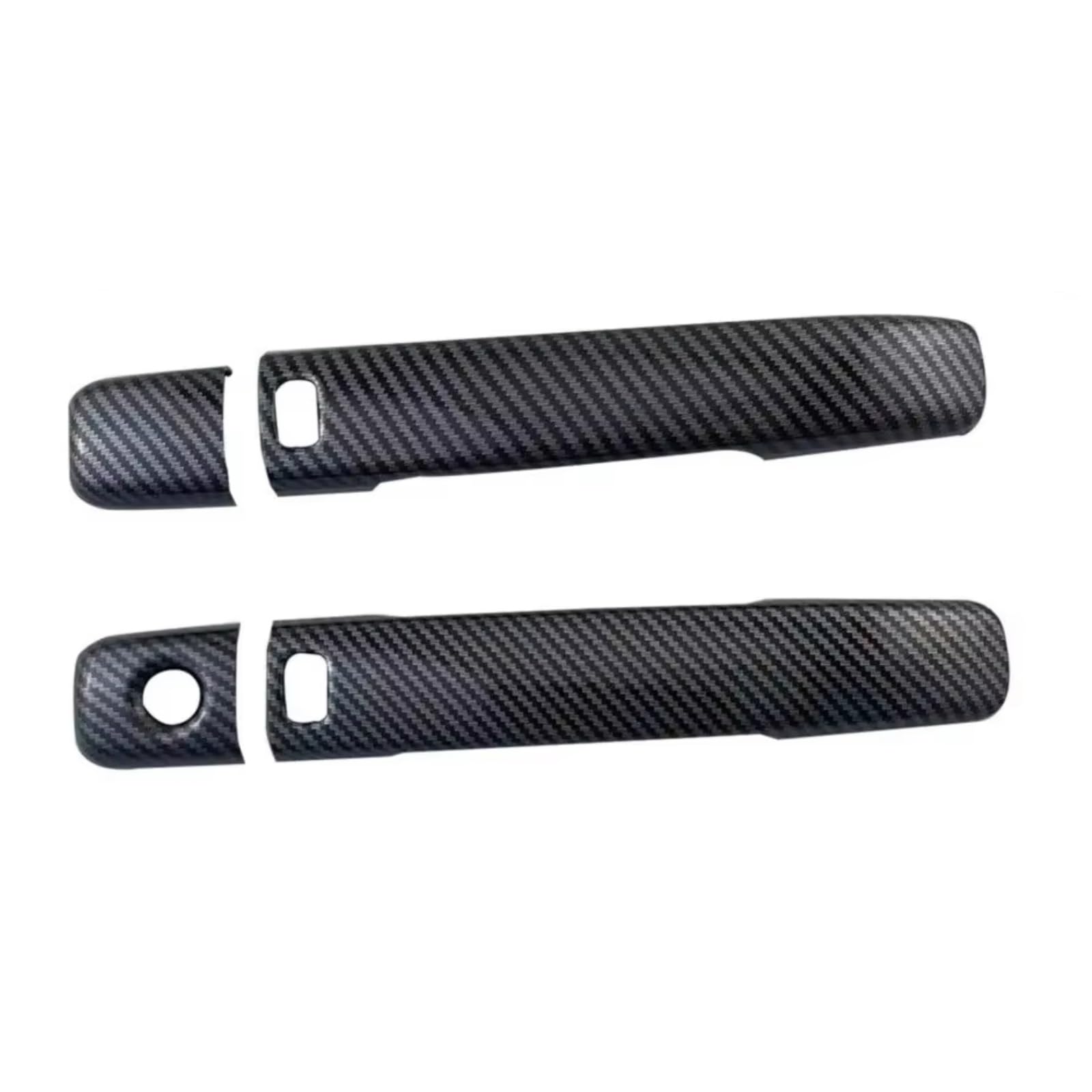 JJRFVBGT Door Handle Trim Compatible with Infiniti G37 Coupe Convertible IPL 2008 2009 2010 2011 2012 2013 ABS Carbon Fiber Exterior Door Handle Cover