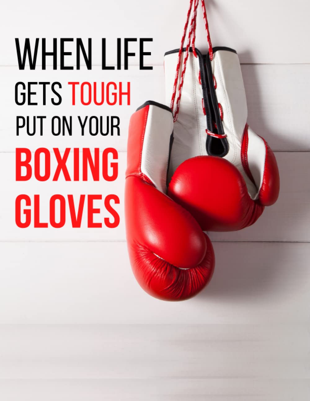 Boxing Gloves Dotted Grid Notebook: Cute Notebook Gift For Boxing Players, Fans, Coaches and Anyone Who Loves Boxing