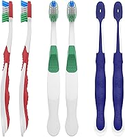 Vista 9 de Cepillos de dientes extra firmes para adultos, cerdas extra duras, 6