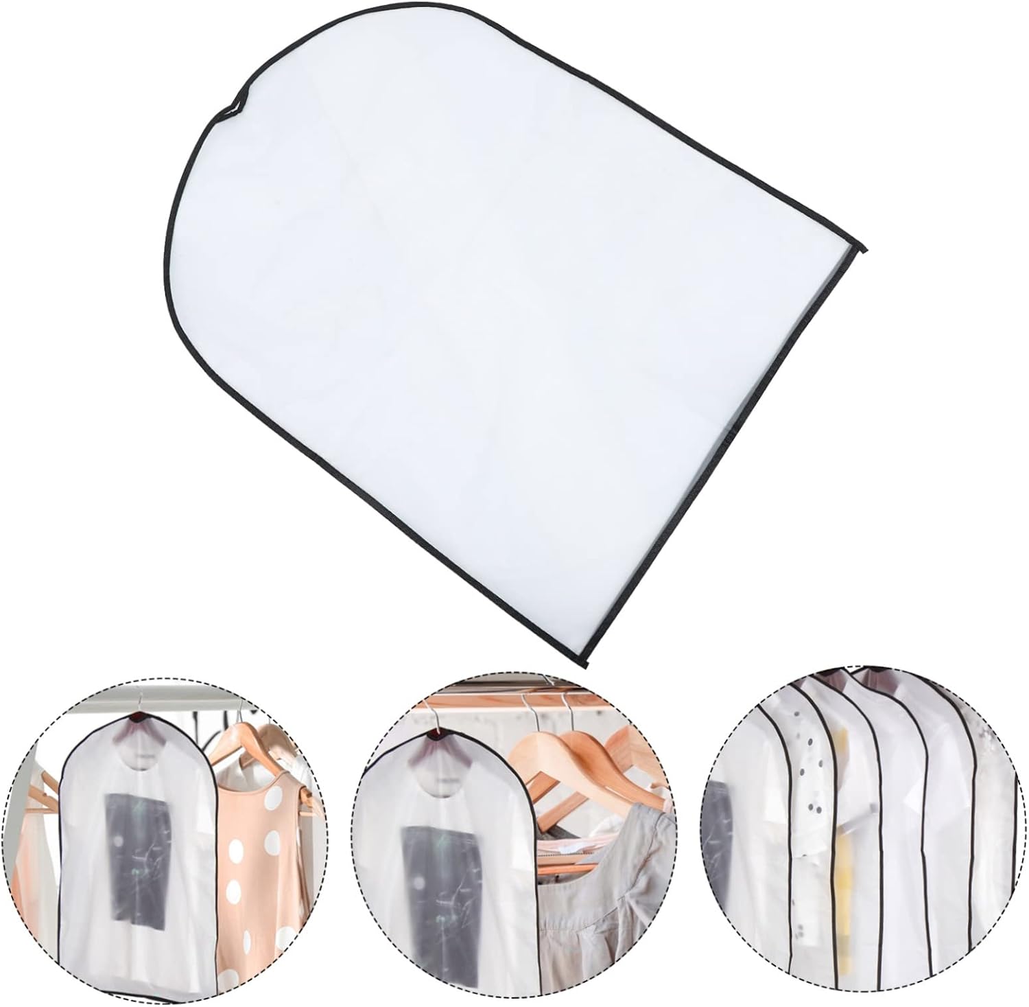SOLUSTRE 10pcs Clothes Bags for Storage Suit Covers Cover Garment Bag Design for Closet