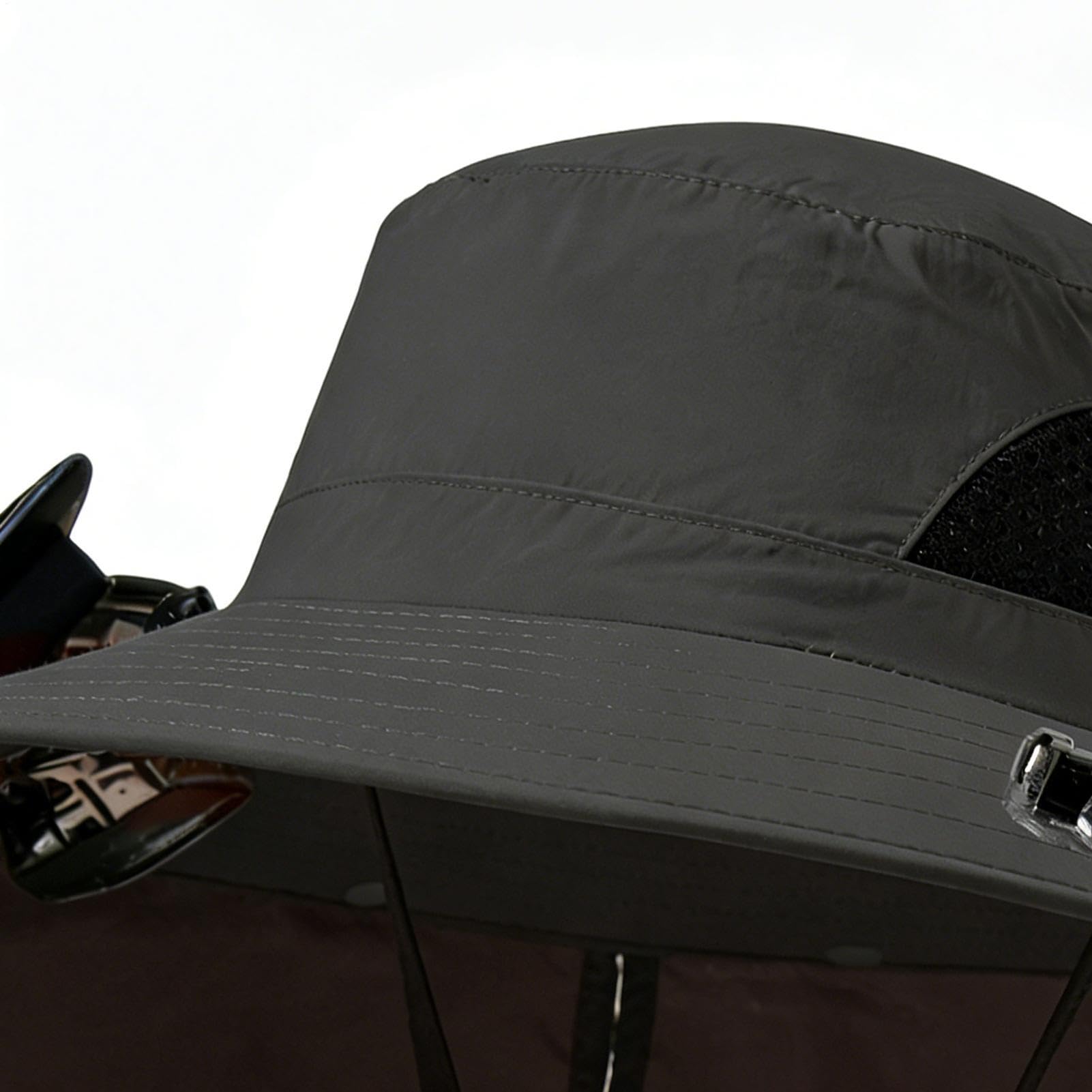 Générique Casquette avec Ventilateurs Couvre-Chef à Larges Bords