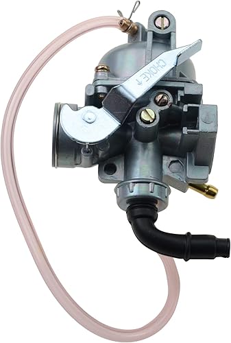 Miniatura 6 de GOOFIT Carburador con estrangulador de mano de repuesto para motocicleta ATV de 60 cc