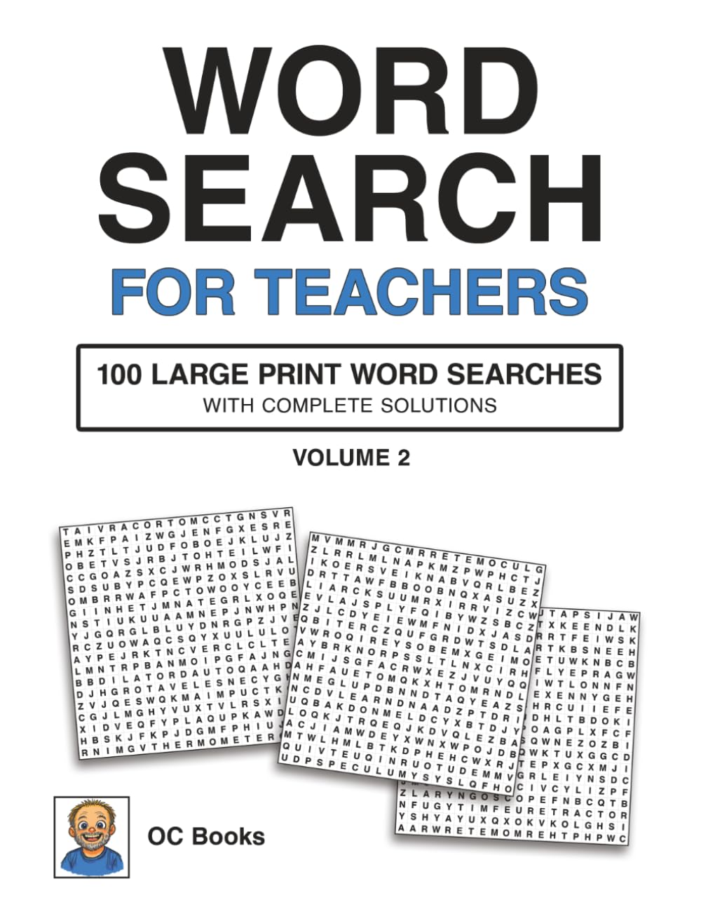 Word Search for Teachers, Volume 2