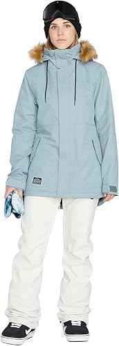 Miniatura 3 de Volcom Species - Pantalón de nieve elástico para mujer.