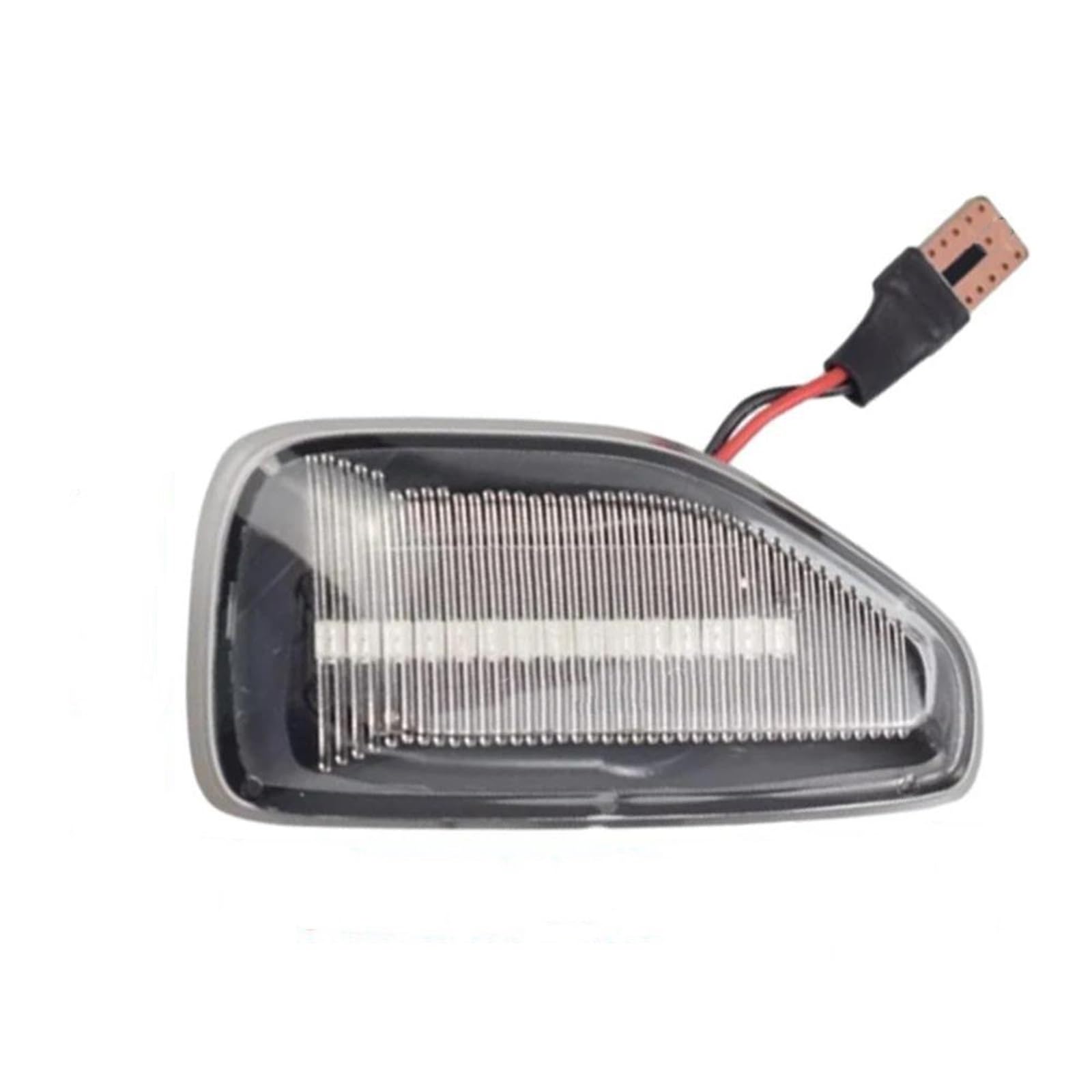 YESKIT Specchietto Retrovisore Auto Luce Indicatore Laterale Per Dacia Per Duster II 2017-2022(Clear)