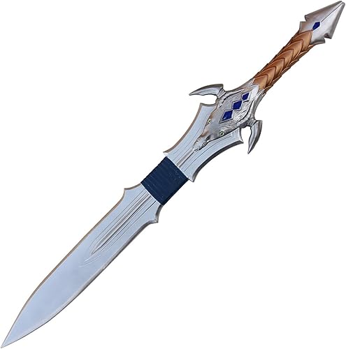 Great Storm Sword of Royal Wind Espada de espuma de poliuretano, disfraz de fantasía, juego de guerra con núcleo de PVC de 0.394 pulgadas