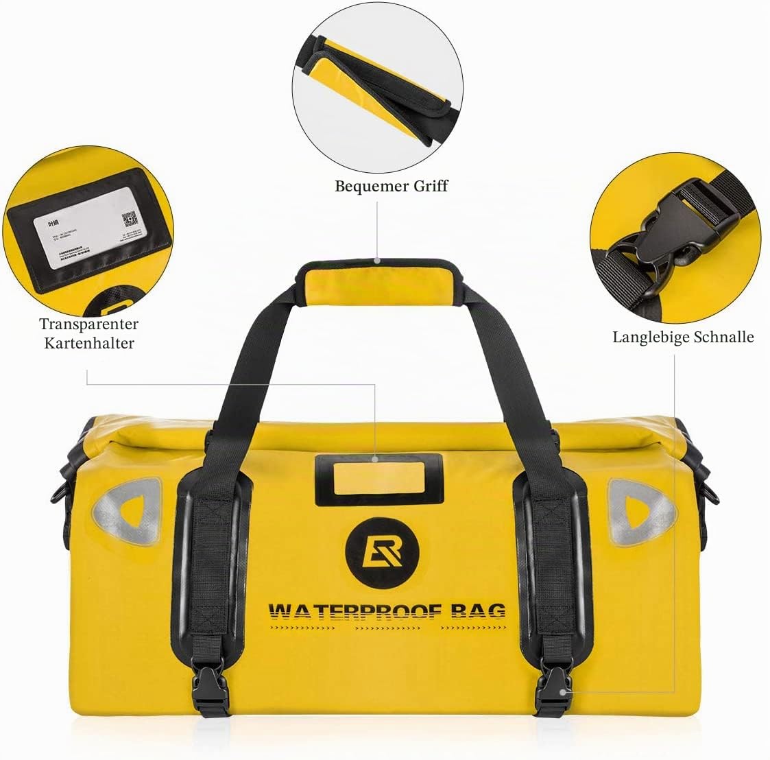 ROCKBROS Multifunktional Motorradtasche 20L/40L/55L 100% Wasserdicht