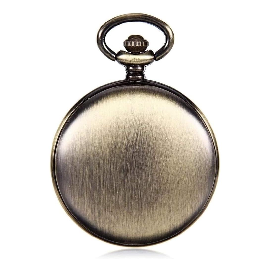 Vintage Zegarek Kieszonkowy Vintage Zegarek Kieszonkowy Cyfry Rzymskie Skala Kwarcowe Zegarki Kieszonkowe Z Łańcuchem Szkielet Rzeźbiony Mężczyzn Elegancki