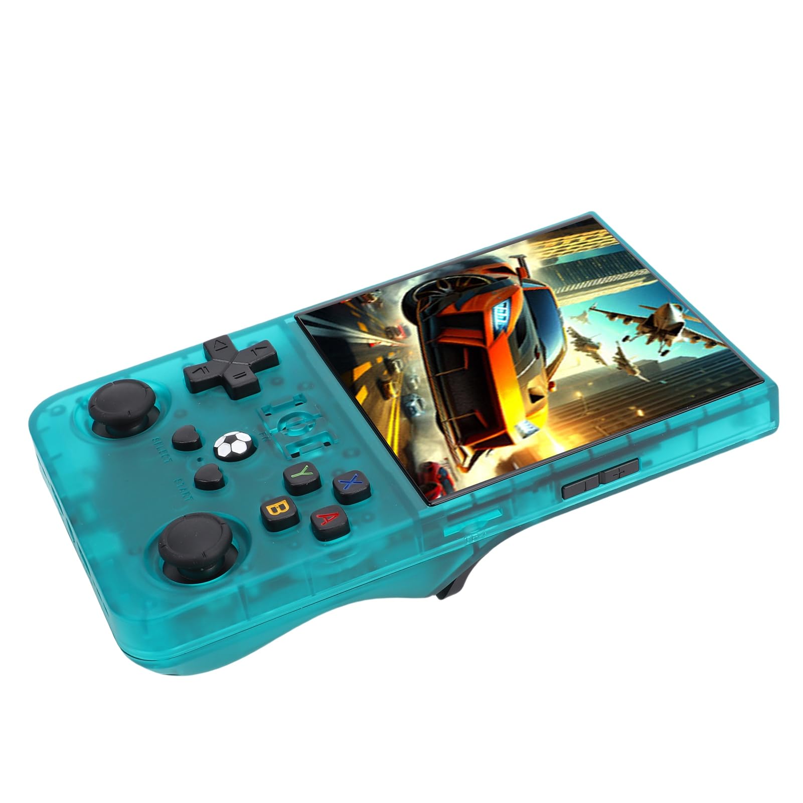 Jiawu Console di Gioco Portatile Open Source con Schermo Ad Alta Definizione e Oltre 60 Emulatori per Appassionati di Giochi retrò, Lettore di Videogiochi Portatile (Verde Chiaro)