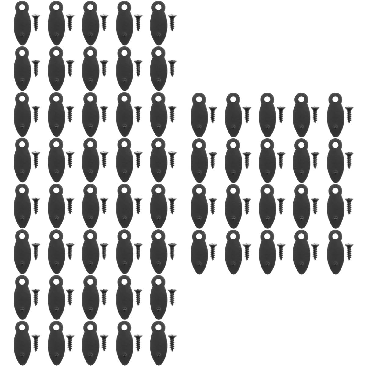 150pcs Photo Frame Backing Clips Fixing Buckles for Backboard Frame Accessories for Artwork and Photos Easy to Install and