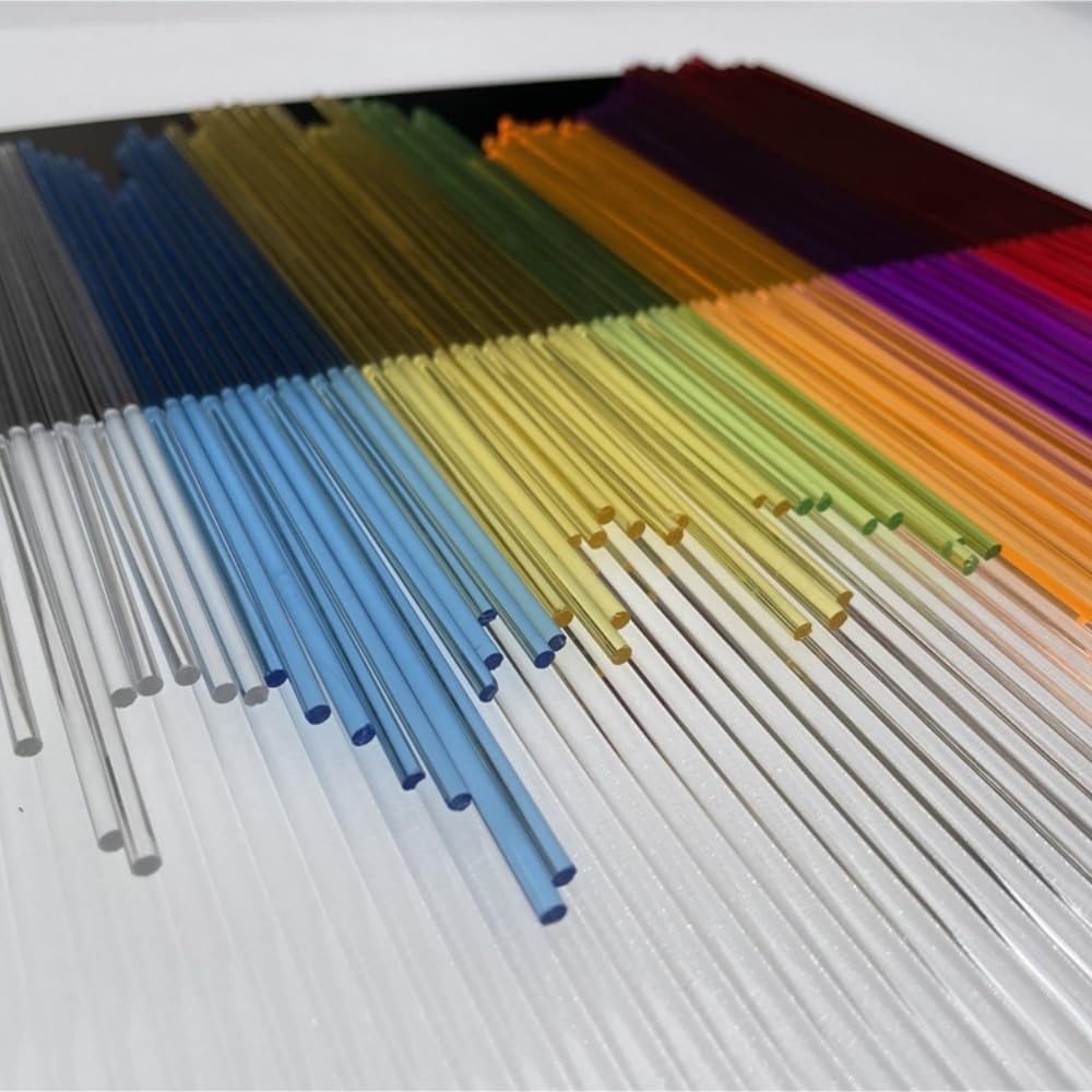 Tiges Rondes En Acrylique Transparent : Tiges En Plastique, Options De