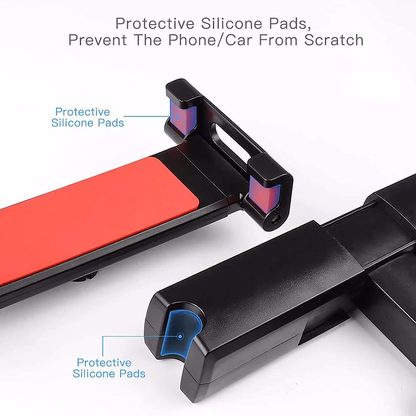 RSGK Supporto per Tablet per Auto, Supporto Regolabile a 360°, Supporto per Tablet per Seggiolino Auto, Compatibile con Tablet da 5-12,9", Telefoni Cellulari E Altri Dispositivi