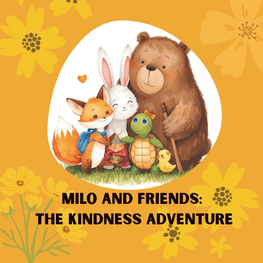 Milo and friends: The kindness Adventure: Learning to Be Kind, Brave, and Helpful|40pgs|for kids|