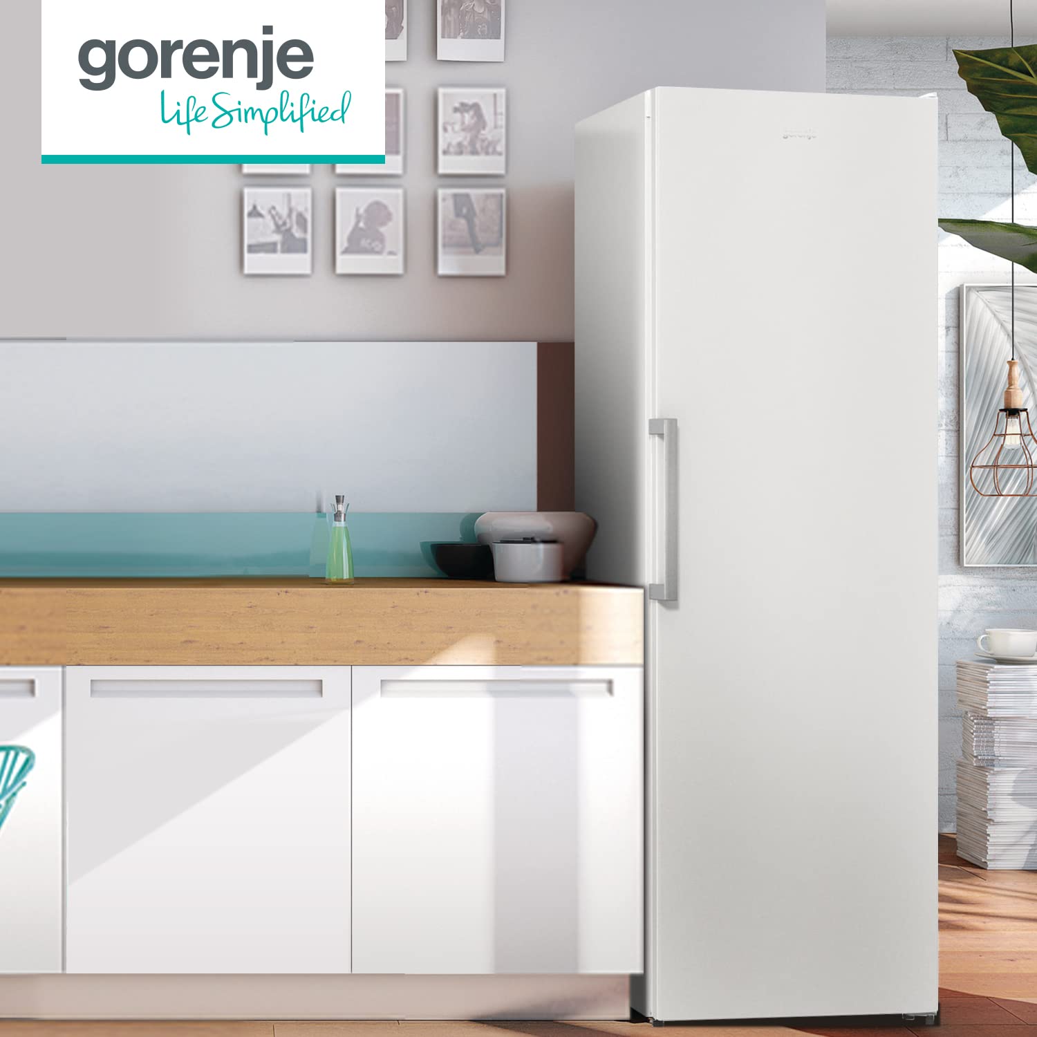 Gorenje FN 619 EEW5 Gefrierschrank/ 185 cm hoch/NoFrost/Inverter Compressor, Weiß,