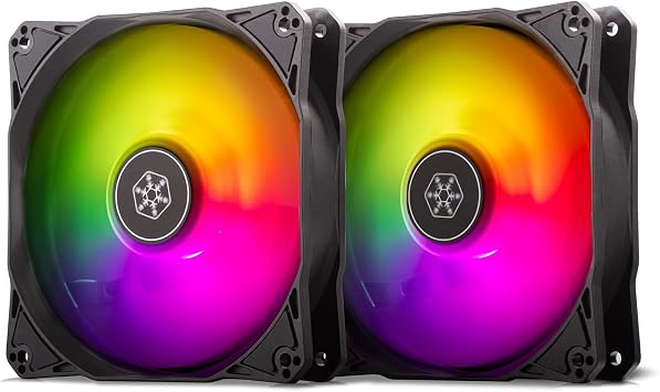 Silverstone Technology Hydrogon D120 ARGB Dual Tower CPU Cooler, HYD120-ARGB, Now with LGA1700 & LGA1851 Support