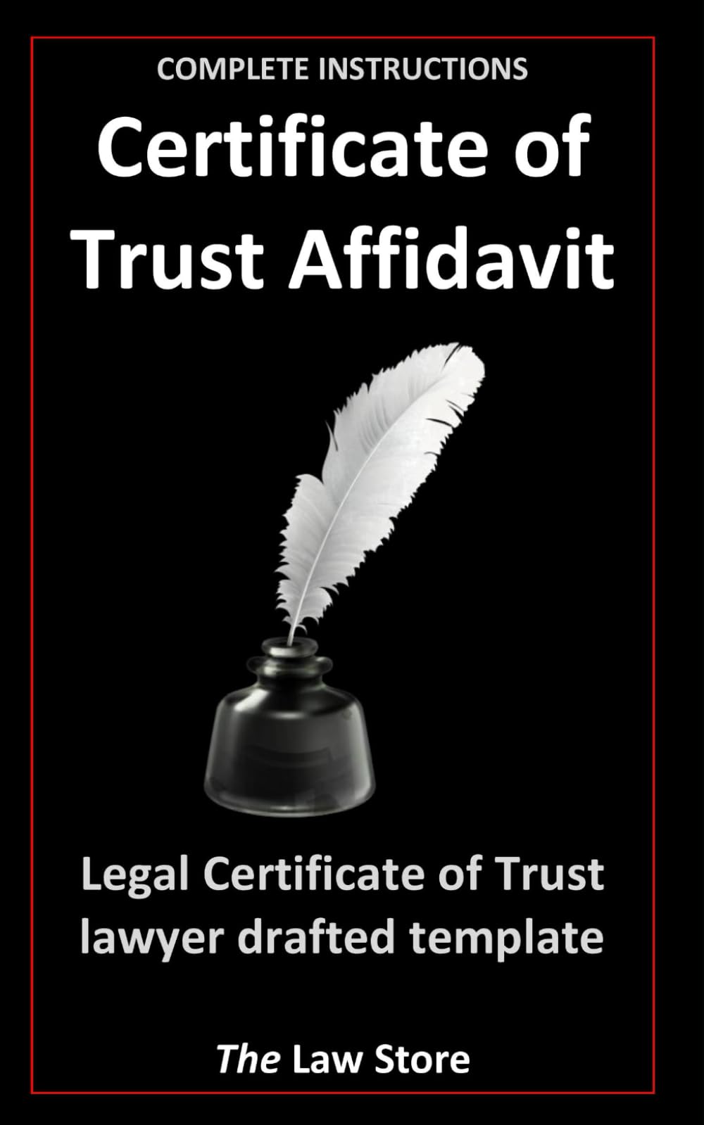 Certificate of Trust Affidavit: Legal Certificate Of Trust Lawyer Drafted Template