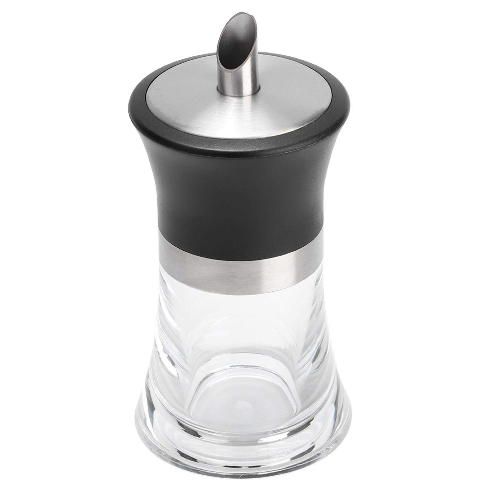 Raguso Dispensador de azúcar, tarro de azúcar acrílico para el hogar, dispensador de azúcar, agitador de azúcar, accesorios de utensilios de cocina para medir fácilmente la cuchara (100 ml)