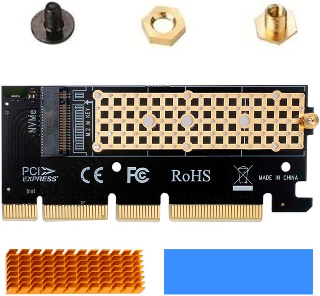 Adaptador PCIe para SSD M.2 NVMe testado por 7 dias com alto desempenho