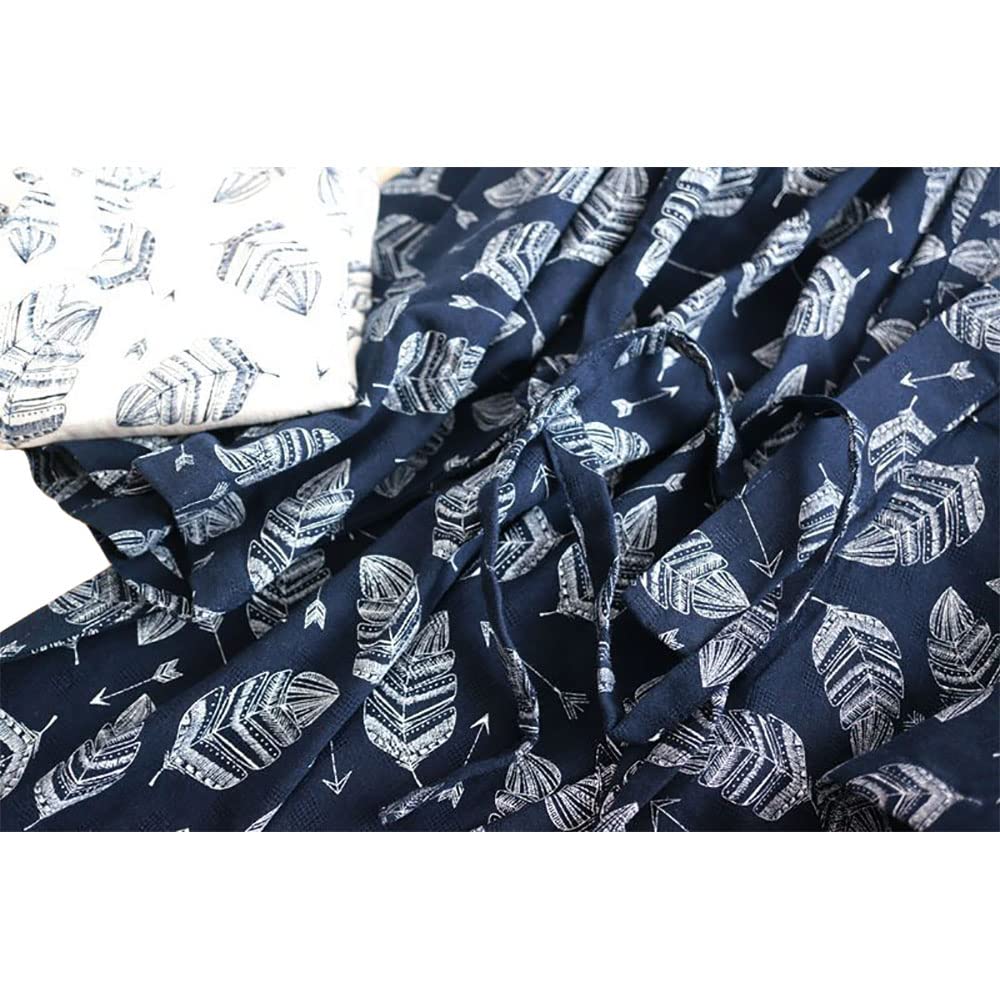 G-LIKE Peignoir kimono unisexe - Style traditionnel japonais Haori Yukata - 100 % coton - Pour le printemps, l'été, la maison, le sauna - Léger et fin - Pour homme et femme
