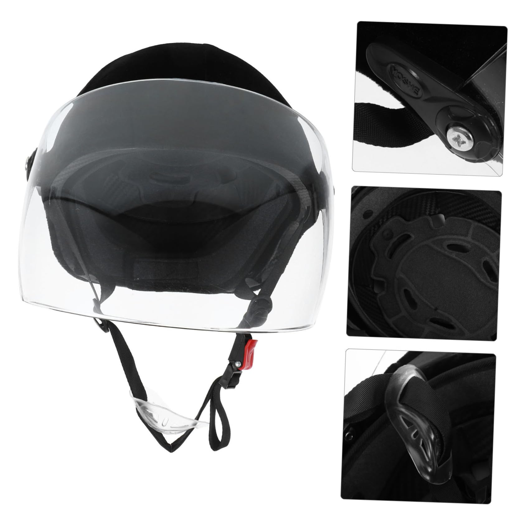 Negro Casco de Montar Abs para Niños para Equitación Infantil