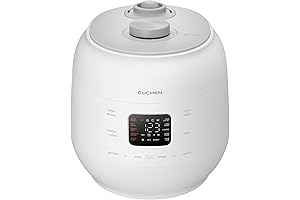 CUCHEN CRS-FWK0640WUS | 6 Cup Dual Heating Pressure Rice Cooker