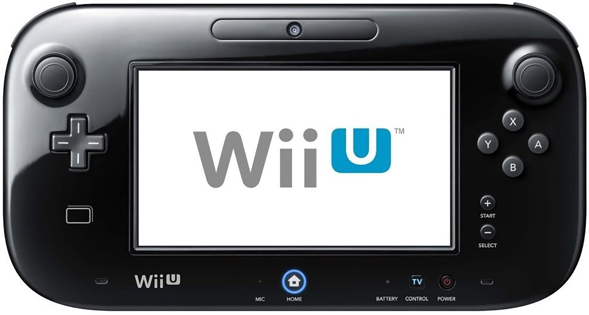 Amazon.com: Nintendo Wii U Black Gamepad - Replacement ONLY - no