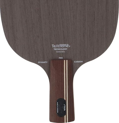 Miniatura 3 de STIGA Raqueta de tenis de mesa, modelo de perdón, carbón dinastía, soporte para bolígrafo, para ataques, incluye materiales especiales  Pen Holder,