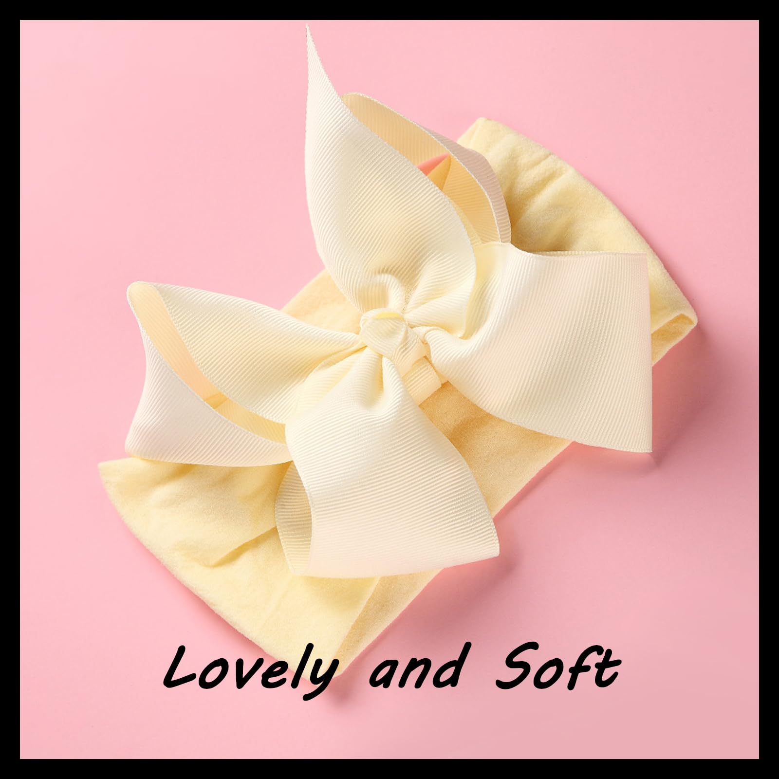 6 Inch Baby Girls Headband Bows - Image 4