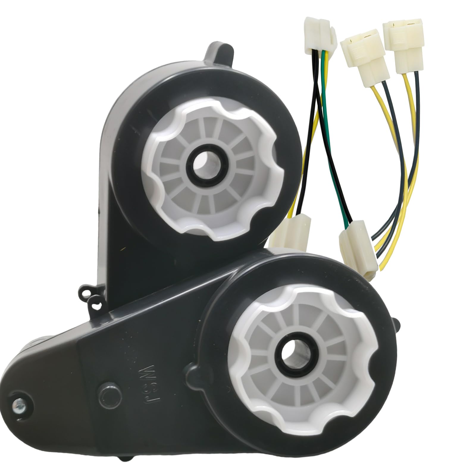 2 Pcs RS555 24V Gearbox for Ride On Toy Cars,Motorcycles Powered Wheels High Speed 555 Drive Engine with Motors (2PCS 555 24V 12000RPM)