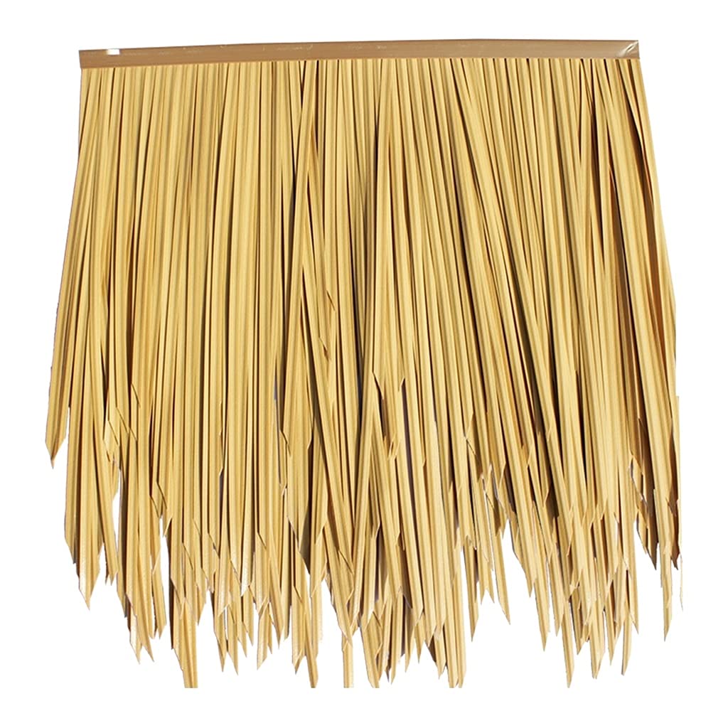 Tuile de chaume artificielle anti-feu et durable pour rénover un toit de paille sans entretien