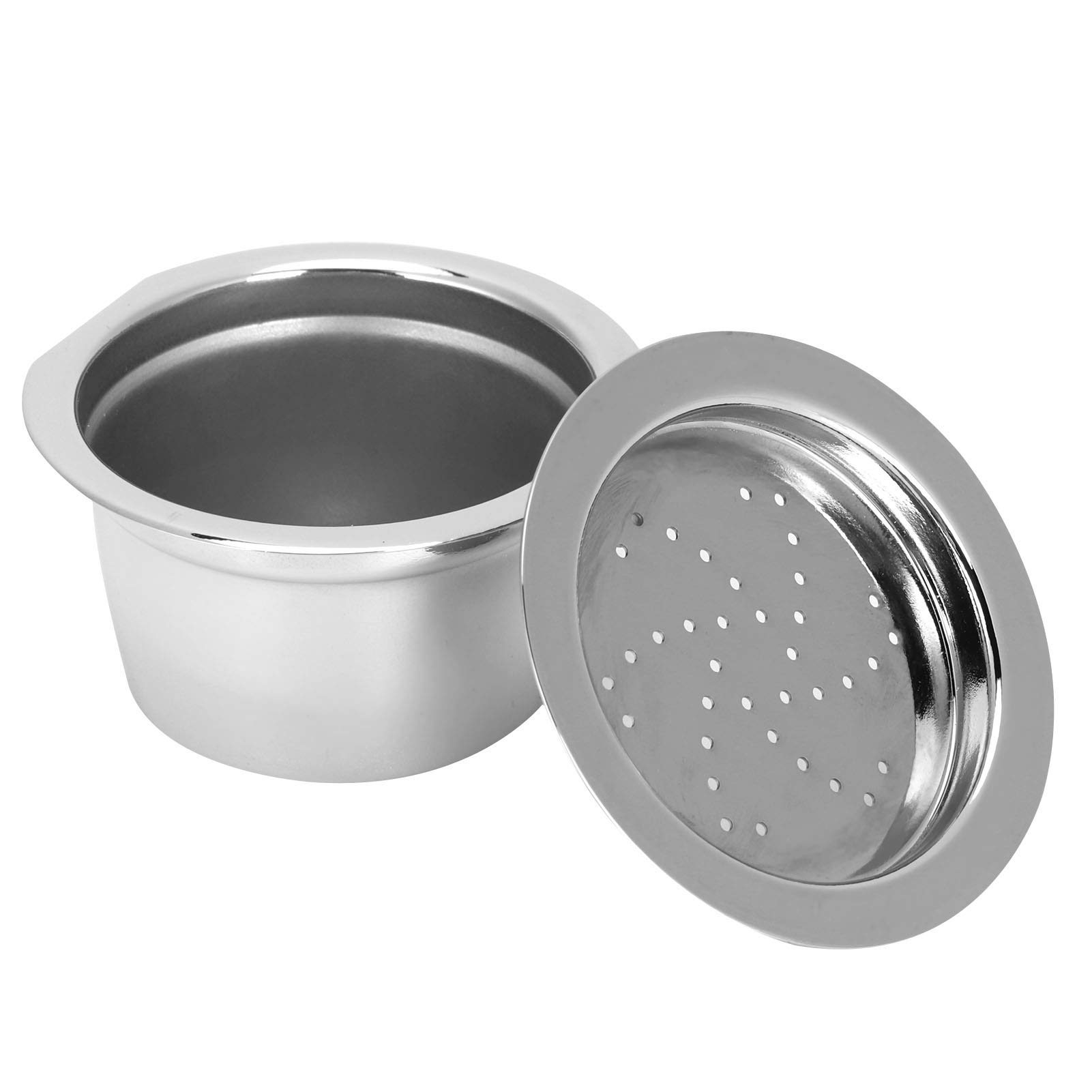 Cápsulas de café recargables reutilizables de acero inoxidable con cuchara, cepillo, cápsulas de café de repuesto para Kfee