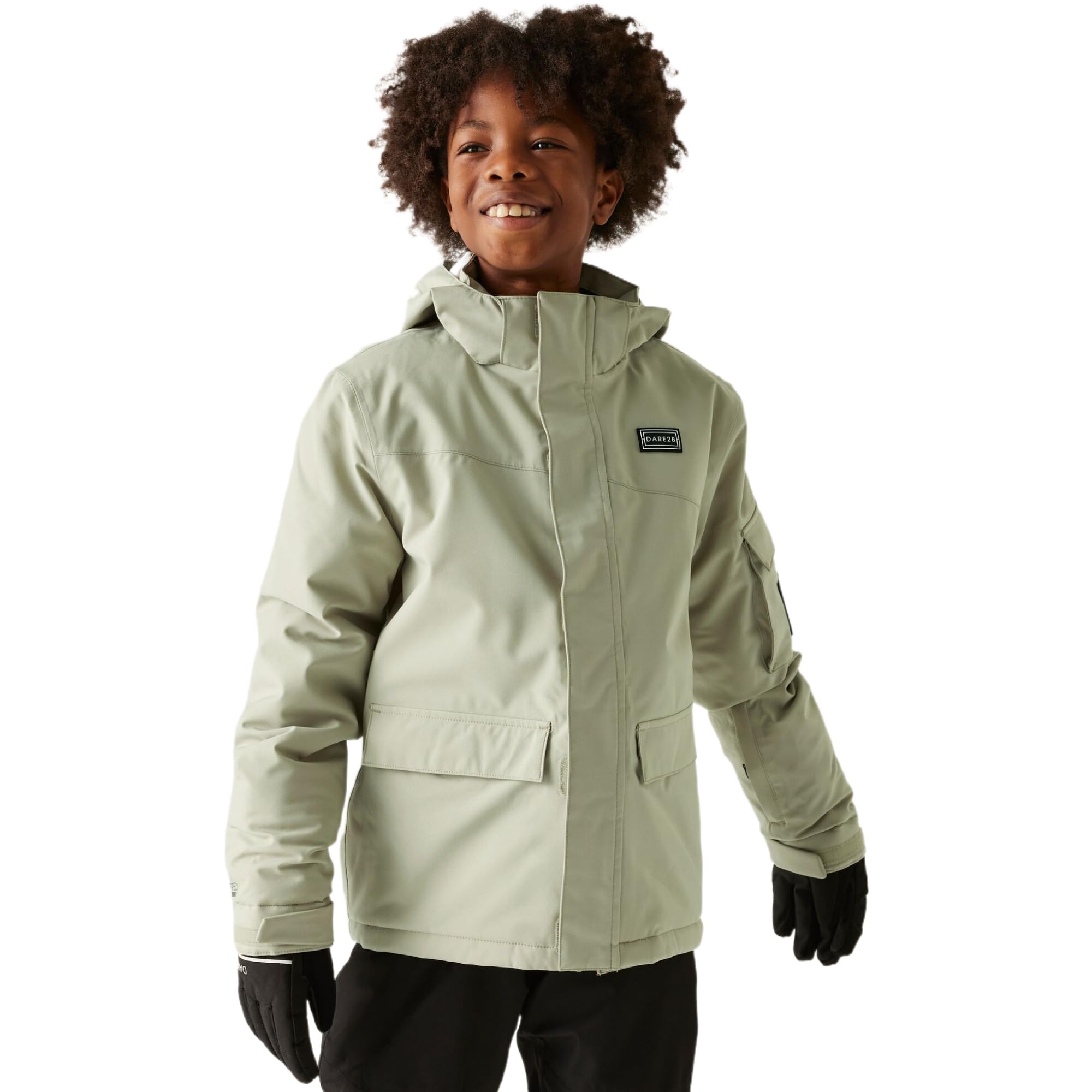 Dare 2B  Kids ' Shredder Waterproof Insulated Jacket - Abbeystone - 7-8yrs