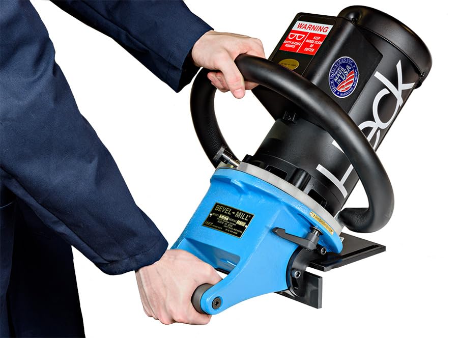 Heck Industries Bevel-Mill Plate Beveler Model 9000