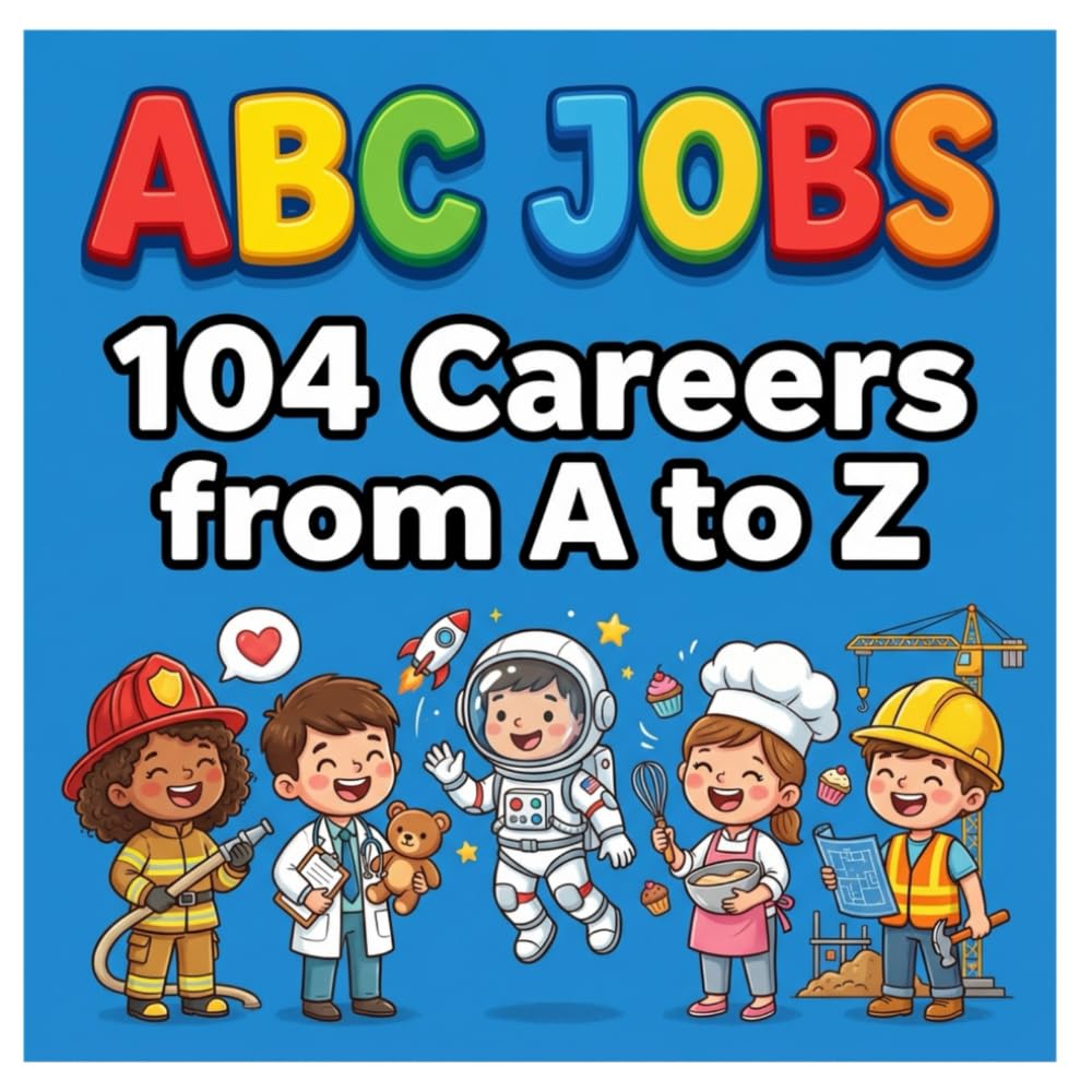 ABC Jobs: 104 Careers from A to Z (ABC Coloring Books)