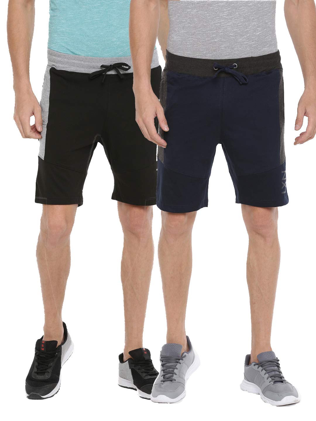 Bermuda Shorts for Men Pack of 2 Shorts for Men | Stretchable Shorts for Men with Side Pockets | Anti-Odour, Regular fit, Men’s Sports Shorts-image-44