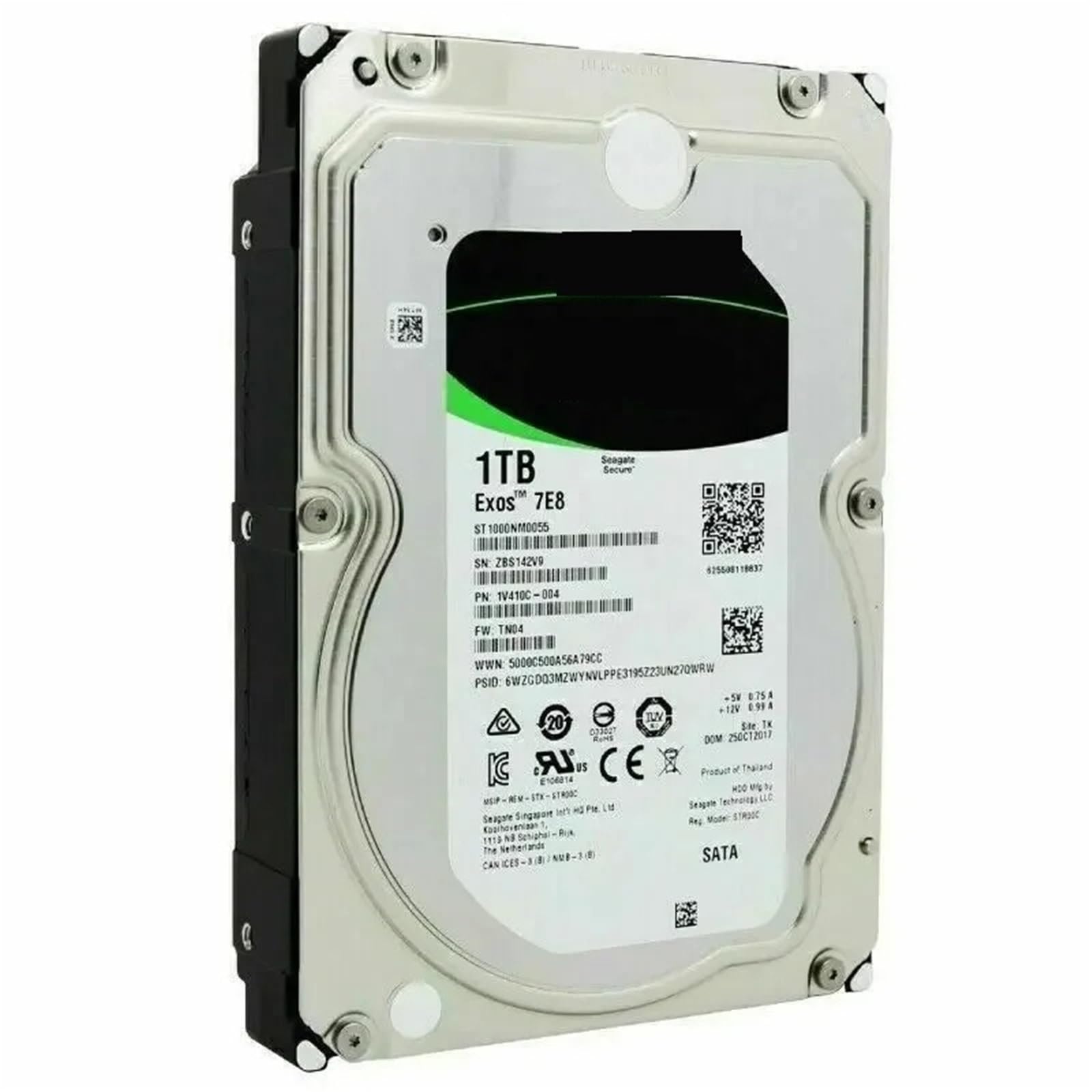 Do dysku twardego ST1000NM0055 Enterprise 7E8 1TB 7200RPM SATA 3,5 cala | Do dysku twardego ST1000NM0055 Enterprise 7E8 1TB 7200RPM SATA 3,5 cala