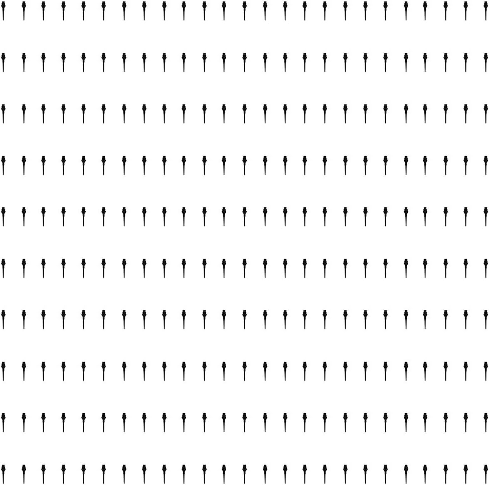 Viper Tufflex Soft Dart Tips- Black - 1/4" -250 Ct